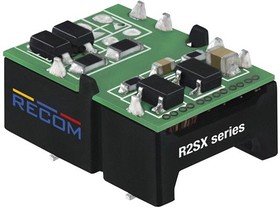 R2SX-053.3-TRAY, Isolated DC/DC Converters - SMD 2W 05Vin 3.3Vout 606mA