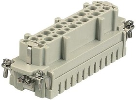 09330242702, Heavy Duty Power Connectors HAN E 24P F CRIMP ORDER CONTACTS SEP