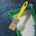 89-0312, Flat brush "Enamels" 35x10 mm