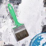 89-0334, Flat brush "Woodwork" 70x12 mm