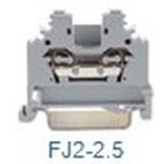 FJ2-2.5 (O), Проходная клемма серии FJ2 оранж