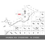 Фильтр топливный KIA SORENTO 18MY 2,2D/SANTA FE 18- HYUNDAI/KIA 31920-S1900