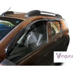 AFV26911, Комплект дефлекторов окон Renault Duster 2011- накладные к-т 4 шт ...