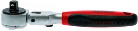 Фото 1/3 1400-72SN, 1/4 in Square Ratchet with Ratchet Handle, 173 mm Overall
