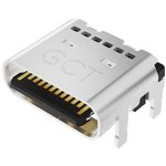 USB4081-03-A, USB Connectors USB 3.2 Gen 2 TypeC Receptacle Horizontal SMT ...