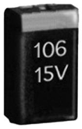 CWR09FC156KCB, Tantalum Capacitors - Solid SMD 15uF 10V 10%