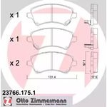 237661751, Колодки тормозные TOYOTA: COROLLA 00-02, COROLLA 02- ...