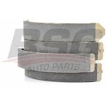 BSG60205013, Колодки тормозные MERCEDES Sprinter (06-) задние барабанные 4шт. (с пружинами) BSG