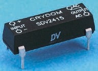 Фото 1/3 SDV2415R, Sensata Crydom Solid State Relay, 1.5 A Load, PCB Mount, 280 V rms Load, 10 V dc Control