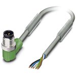 1457322, Male 5 way M12 to 5 way Unterminated Sensor Actuator Cable, 1.5m