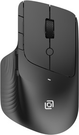 Мышь Оклик 501MW черный оптическая (2400dpi) беспроводная USB для ноутбука (6but)