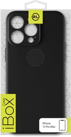 Фото 1/4 УТ000037386, Чехол накладка силикон Red Line iBox Case для iPhone 15 Pro Max, черный