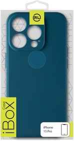 Фото 1/4 УТ000037383, Чехол накладка силикон Red Line iBox Case для iPhone 15 Pro, синий