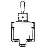 2TL1-51, Switch Toggle ON (ON) DPDT Round Lever Screw 18A 277VAC 250VDC 372.85VA ...