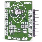 MIKROE-2677, Click board; IR; I2C; AK9750; prototype board; mikroBUS connector