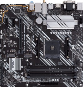 Фото 1/10 Материнская плата Asus PRIME B550M-A WIFI II Soc-AM4 AMD B550 4xDDR4 mATX AC`97 8ch(7.1) GbLAN RAID+VGA+DVI+HDMI