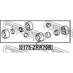 0175-ZRR70R, Ремкомплект заднего тормозного цилиндра (на обе стороны) | зад ...