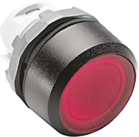 Фото 1/2 1SFA611100R1001 MP1-10R, Modular Series Red Momentary Push Button Head, 22mm Cutout, IP66