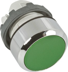 Кнопка зеленая MP1-20G без подсветки без фиксации ( только корпус )