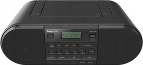 Фото 1/10 Аудиомагнитола Panasonic RX-D550E-K, черный