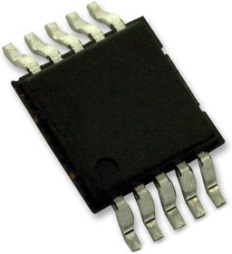 ADG704BRMZ, Низковольтный, 4-х канальный мультиплексор, 4 Ом, 1.8…5.5В