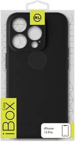 Фото 1/4 УТ000037387, Чехол накладка силикон Red Line iBox Case для iPhone 15 Pro, черный
