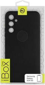 Фото 1/3 УТ000033671, Чехол накладка силикон Red Line iBox Case для Samsung Galaxy A34 5G, черный