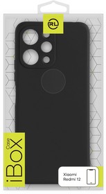Фото 1/3 УТ000035961, Чехол накладка силикон Red Line iBox Case для Xiaomi Redmi 12 черный
