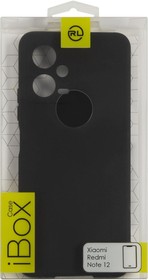 Фото 1/3 УТ000033287, Чехол накладка силикон Red Line iBox Case Xiaomi Redmi Note 12 4G черный