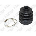 C1086, Пыльник шруса внутренний FR SUBARU IMPREZA GG/FORESTER SF (2 хомута. резина)