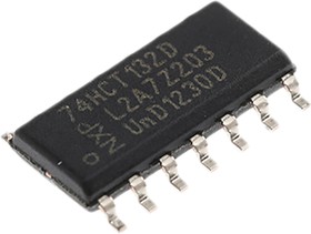 Фото 1/3 74HCT132D,652, Quad 2-Input NANDSchmitt Trigger Logic Gate, 14-Pin SOIC