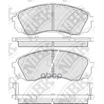 Колодки тормозные передние NIBK PN0458