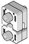 192880057, Crimp Dies For the ATP-301 Air Crimping Press For Mylar Tape Mounted Terminals