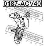 Ролик натяжной TOYOTA RAV4 2005.11-2012.12 FEBEST 0187-ACV40