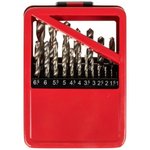 Набор сверл по металлу 1.0-10.0мм HSS (19шт.) ВИХРЬ