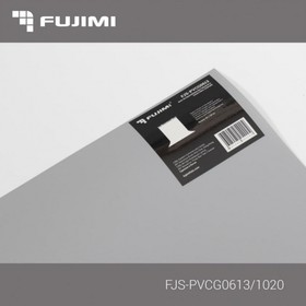 Фото 1/3 Fujimi FJS-PVCG1020 прямоугольный фон, пластик 0,8мм, 100х200см серый