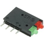 571-0112F, LED Circuit Board Indicators Bi-Level CBI