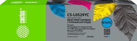 Фото 1/3 Картридж струйный Cactus CS-L0S29YC 976YC голубой (245мл) для HP PageWide P55250dw/P57750dw