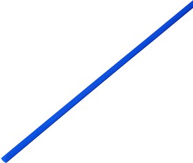 55-0305, Трубка термоусаживаемая ТУТ 3,0/1,5мм, синяя, упаковка 50 шт. по 1м,
