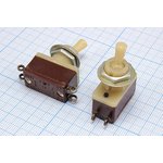 Toggle switch; No.158 PRYCH\220V\1.0A\ON-OFF\D12,2\white\4C\TV2-1\