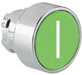8LM2TB1113, Толкатель кнопок метал., Зеленый "I"