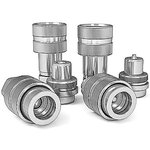 C102326434, Steel Hydraulic Quick Connect Coupling, NPT 3/8 Female