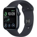 Смарт-часы Apple Watch SE 2023 A2723 44мм OLED корп.тем.ночь(MRE93LL/A)
