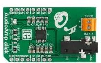 MIKROE-2368, Audio IC Development Tools AudioAmp click