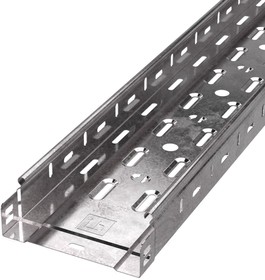 Фото 1/2 Лоток перфорированный Стандарт 150х50х3000 (0,7 мм) (6 м/уп) Промрукав