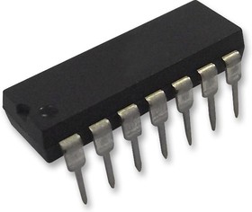 Фото 1/3 4114R-1-331LF, Фиксированный резистор цепи, 330 Ом, Изолированный, 7 Resistors, DIP, PC Pin, ± 2%
