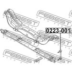 0223-001, 0223001_тяга стабилизатора заднего!\ Nissan Serena C23 91-99