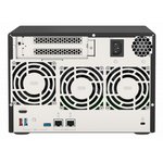 Сетевое хранилище без дисков SMB QNAP TVS-675-8G NAS, 6-tray w/o HDD ...