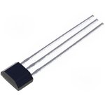 SS445P, Board Mount Hall Effect / Magnetic Sensors FLAT TO-92 LEADED 2.7 TO 7Vdc