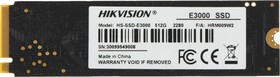 Фото 1/10 Накопитель SSD Hikvision PCIe 3.0 x4 512GB HS-SSD-E3000/512G HS-SSD-E3000/512G Hiksemi E3000 M.2 2280